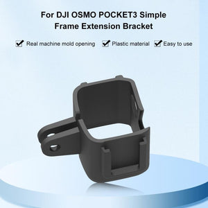 Für DJI OSMO Pocket 3 PULUZ Erweiterungsadapterhalterung Käfigrahmenhalterung ...