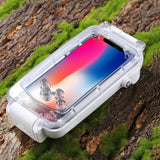 Per iPhone X / XS Custodia subacquea impermeabile PULUZ da 40 m/130 piedi, cu...