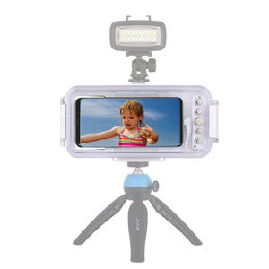 PULUZ 45m/147ft Custodia Subacquea Impermeabile Foto Video Scattare Foto Suba...