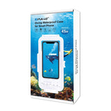 PULUZ 45m/147ft Custodia Subacquea Impermeabile Foto Video Scattare Foto Suba...