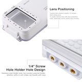 PULUZ 45m/147ft Custodia Subacquea Impermeabile Foto Video Scattare Foto Suba...
