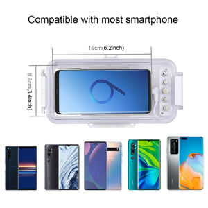 PULUZ 45m/147ft Custodia Subacquea Impermeabile Foto Video Scattare Foto Suba...