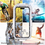 PULUZ 40 m/130 Fuß wasserdichte Tauchhülle für iPhone 14 Plus / 14 Pro M...