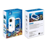 PULUZ 40 m/130 Fuß wasserdichte Tauchhülle für iPhone 14 Plus / 14 Pro M...