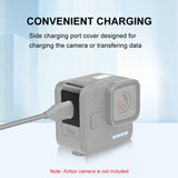 Per GoPro Hero11 Nero Mini PULUZ Copertura interfaccia laterale batteria in m...
