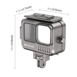 Custodia impermeabile in lega di alluminio da 40 m per GoPro Hero11 nera