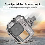 Custodia impermeabile in lega di alluminio da 40 m per GoPro Hero11 nera