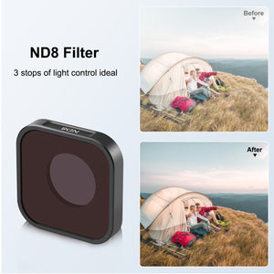 PULUZ Action-Kamera ND8-Objektivfilter für GoPro Hero11 Black / Hero11 Black...