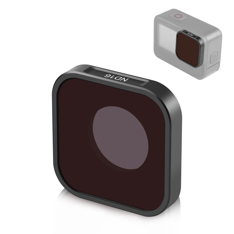 PULUZ Action Camera ND16 Filtro obiettivo per GoPro Hero11 Black / Hero11 Bla...