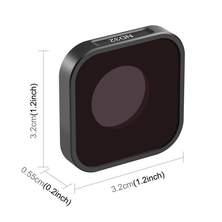 PULUZ Action Camera ND32 Filtro obiettivo per GoPro Hero11 Black / Hero11 Bla...
