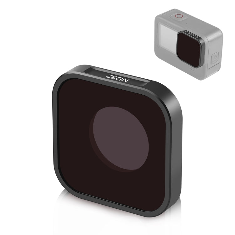 PULUZ Action Camera ND32 Filtro obiettivo per GoPro Hero11 Black / Hero11 Bla...