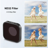 PULUZ Action-Kamera ND32-Objektivfilter für GoPro Hero11 Black / Hero11 Bla...