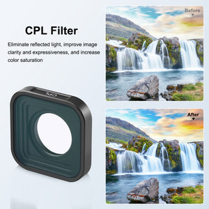 PULUZ Action-Kamera-CPL-Objektivfilter für GoPro Hero11 Black / Hero11 Black...