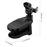 PULUZ Motorradhelm-Kinnklemmenhalterung für GoPro und andere
