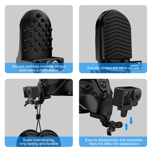 PULUZ Motorradhelm-Kinnklemmenhalterung für GoPro und andere