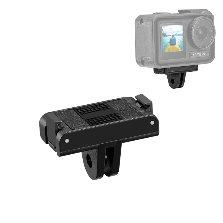 PULUZ Schnellspanner-Erweiterungshalterung mit magnetischer Basis für DJI Osmo Action 5 Pro/4/3