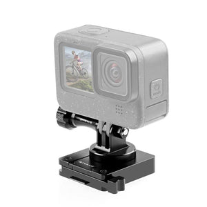 PULUZ Aluminium-Schnellverschluss-Helmhalterung NVG – Halterung für GoPro und Action Cam