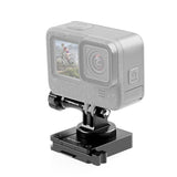 PULUZ Aluminium-Schnellverschluss-Helmhalterung NVG – Halterung für GoPro und Action Cam