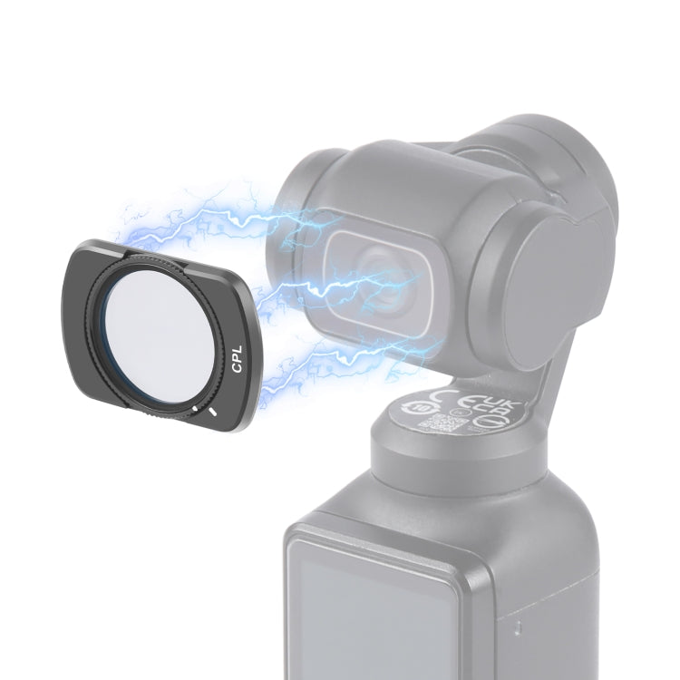 Per DJI160;Pocket160;3 Filtro CPL per obiettivo magnetico della fotocamera PU...