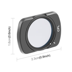Per DJI160;Pocket160;3 Filtro CPL per obiettivo magnetico della fotocamera PU...