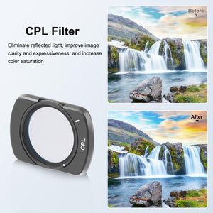 PULUZ Filtro CPL Magnetico in Vetro Ottico per DJI Pocket 3 – Alta Definizione, Montaggio Rapido e Materiale in Lega di Alluminio