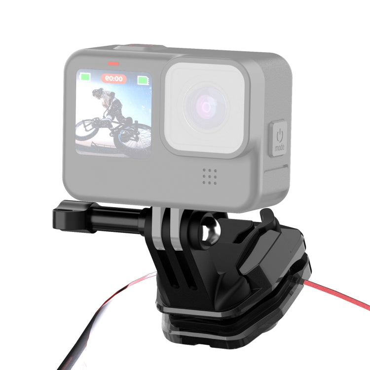 PULUZ Aluminium-Motorrad-Windschutzscheibenhalterungsclip für GoPro, DJI Osmo Action, Insta360 – Robuste Halterung mit Schnellverschluss
