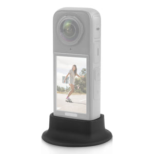 PULUZ Silikon-Dock für Insta360 X4 – Kratzfester, fester Tischfußhalter, weiches und rutschfestes Material