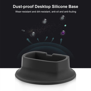 PULUZ Silikon-Dock für Insta360 X4 – Kratzfester, fester Tischfußhalter, weiches und rutschfestes Material