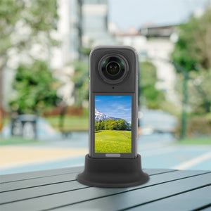 PULUZ Silikon-Dock für Insta360 X4 – Kratzfester, fester Tischfußhalter, weiches und rutschfestes Material