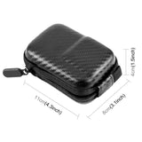 PULUZ Mini-Hartschalenkoffer für DJI Osmo Action 3 / 4 / 5 Pro – Wasserdichte und stoßfeste EVA-Schutztasche, tragbar mit Samtfutter