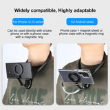 PULUZ Magnetische POV-Halshalterung für Smartphone und Action-Cam – Verstellbare Halterung für freihändiges Fotografieren, Kompatibel mit iPhone, GoPro, Insta360, DJI