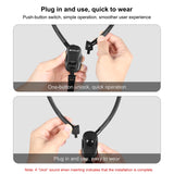 PULUZ Magnetische POV-Halshalterung für Smartphone und Action-Cam – Verstellbare Halterung für freihändiges Fotografieren, Kompatibel mit iPhone, GoPro, Insta360, DJI