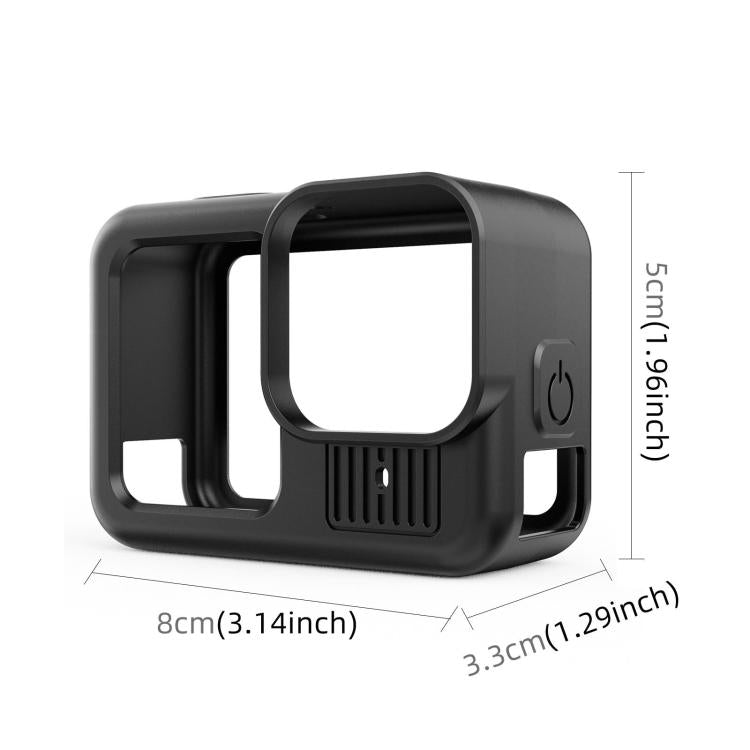 Custodia Protettiva in Silicone con Copertura Laterale per GoPro HERO13 Black – PULUZ Kit Completo