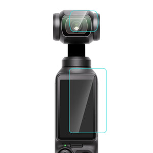 Für DJI OSMO Pocket 3 PULUZ 9H 2.5D HD-Objektivschutz aus gehärtetem Glas...