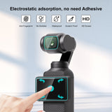 Für DJI OSMO Pocket 3 PULUZ 9H 2.5D HD-Objektivschutz aus gehärtetem Glas...
