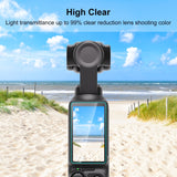 Für DJI OSMO Pocket 3 PULUZ 9H 2.5D HD-Objektivschutz aus gehärtetem Glas...