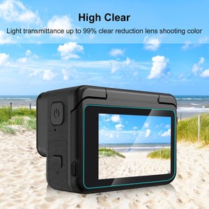 Per Insta360 Ace Pro PULUZ 3 in 1 schermo posteriore e anteriore + pellicola ...