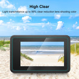 PULUZ 3-in-1 Obiettivo e Protezione Schermo per DJI Osmo Action 4 - Vetro Temperato, Antigraffio, Alta Trasparenza