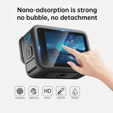 PULUZ 3 in 1 Pellicola Protettiva per Obiettivo e Schermo per GoPro HERO13 Black - Vetro Temperato, Antigraffio, Alta Trasparenza
