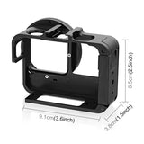 PULUZ Gabbia in Metallo per Insta360 Ace / Ace Pro con Adattatore Filtro UV da 52mm – Frame Protettivo con Slitta Fredda
