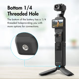 Impugnatura Batteria da 2800mAh per DJI Osmo Pocket 3 – Power Grip con Filettatura 1/4” e Protezione Intelligente