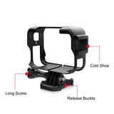Per Insta360 Ace Pro PULUZ Telaio adattatore di espansione gabbia in plastica...