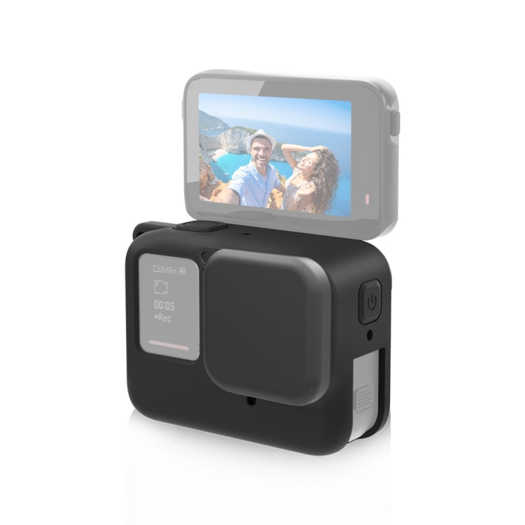 Per Insta360 Ace Pro Custodia protettiva in silicone PULUZ Body con copriobie...