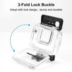 Per Insta360 Ace Pro PULUZ Custodia impermeabile subacquea da 60 m con adatta...