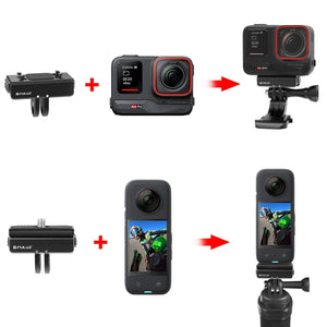 Per Insta360 Ace / Ace Pro Supporto base magnetica a sgancio rapido PULUZ����...