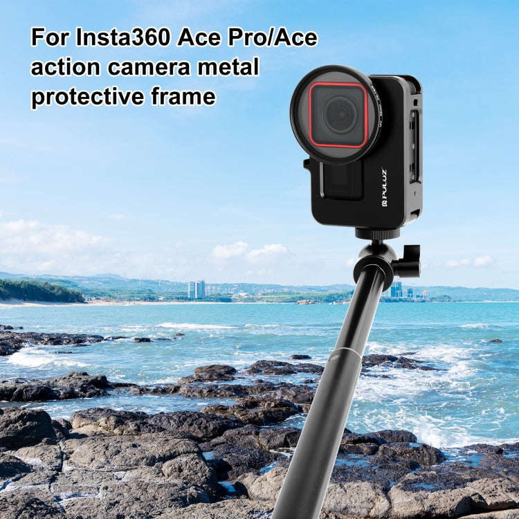 Per Insta360 Ace Pro / Ace PULUZ Telaio adattatore per gabbia per conigli in ...