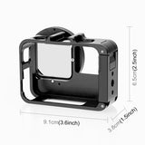 Per Insta360 Ace Pro / Ace PULUZ Telaio adattatore per gabbia per conigli in ...