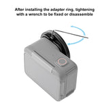 PULUZ Anello Adattatore Filtro Obiettivo UV da 52 mm per Insta360 Ace Pro