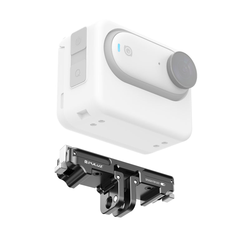 PULUZ Schnellwechsel-Magnetfußhalterung für Insta360 GO3 – Sicherheit und Benutzerfreundlichkeit