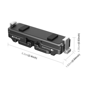 PULUZ Schnellwechsel-Magnetfußhalterung für Insta360 GO3 – Sicherheit und Benutzerfreundlichkeit